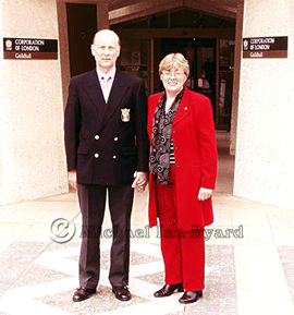 Anne and Michael Freedom of the City of London